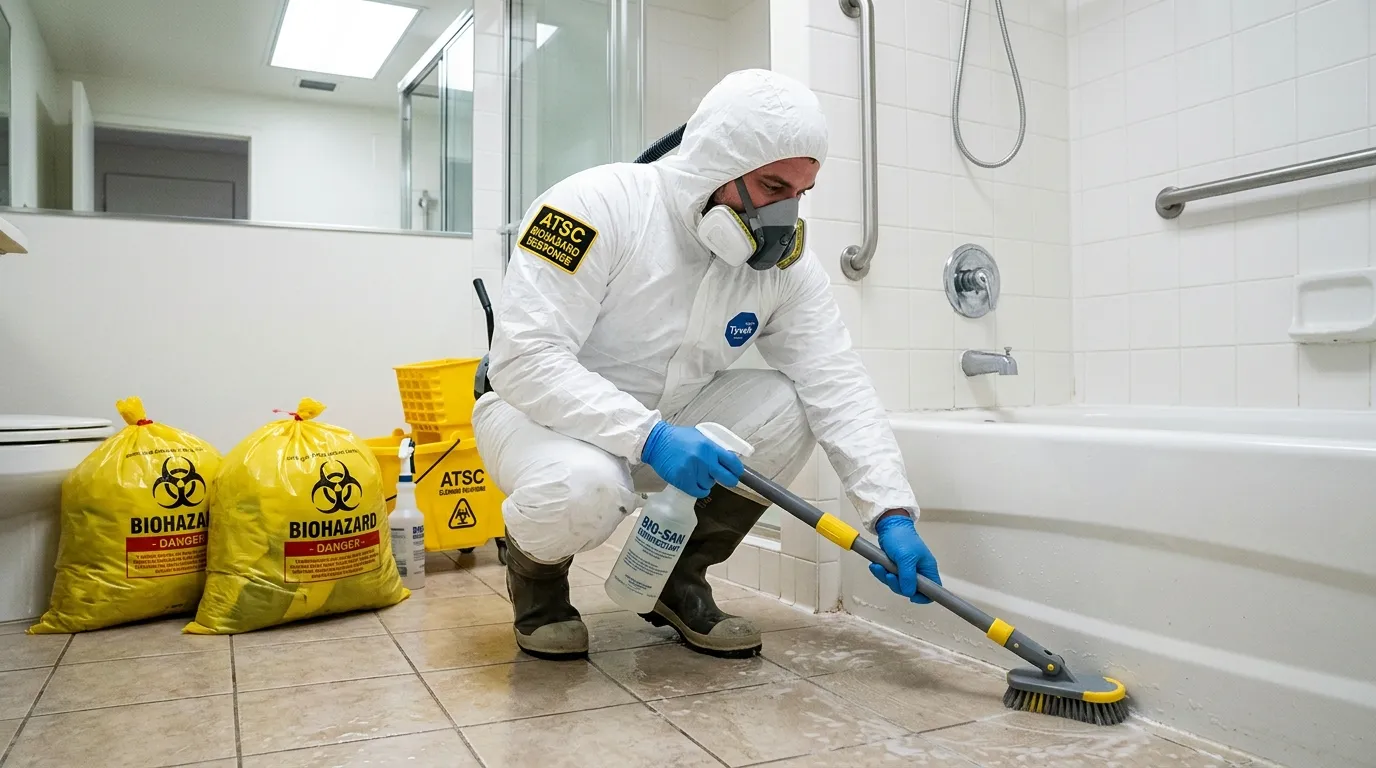 Decontamination equipment deployed for Blood Cleanup in North Wantagh